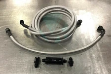 96-01 Acura Integra Tucked Stainless Steel Fuel Line -6 AN K Tuned Filter