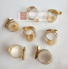 20pcs Perfect Tenor Bb /Alto Eb /Soprano saxophone metal Ligature Sax parts