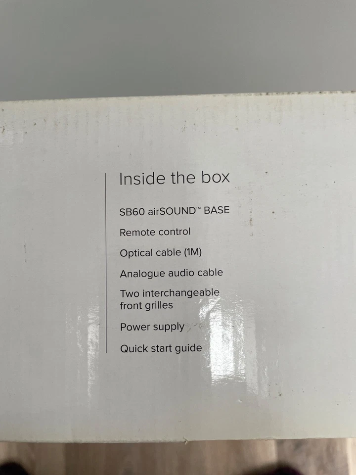 ORBITSOUND SB60 airSOUND Base With Remote. - Image 4 of 4