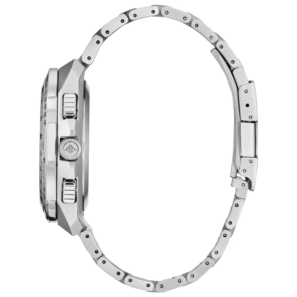 Citizen Men's Air Chronograph Calendar Eco-Drive Silver Watch 46 MM JY8120-58E - Image 2 of 4