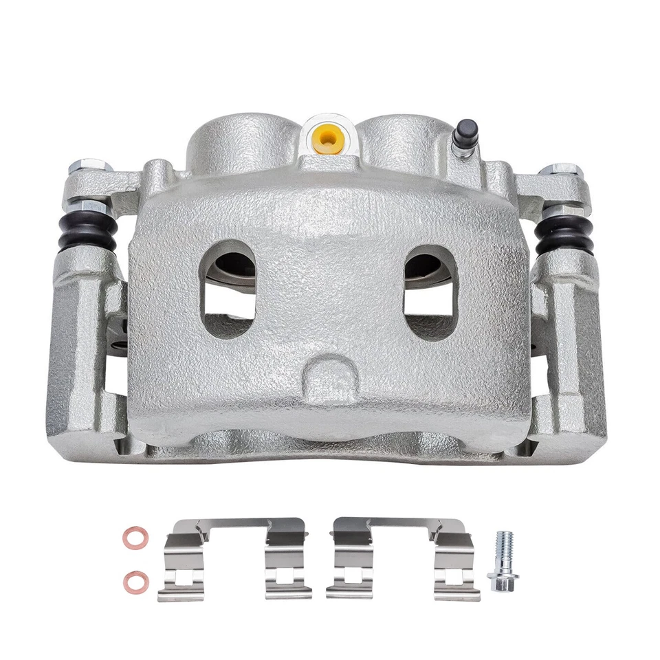 Pinza de freno de disco delantera con soporte para Chevy Silverado Sierra 1500 Tahoe Yukon Foto 3 de 4