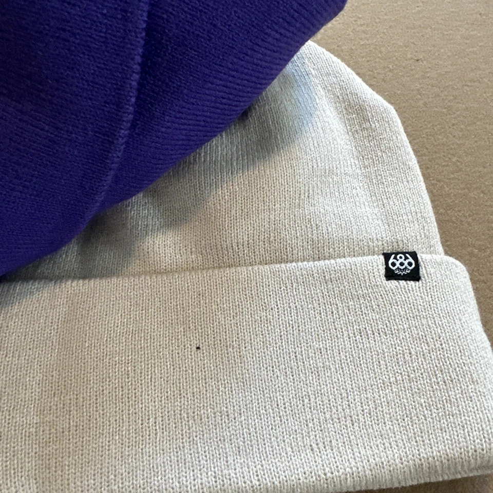 686 Unisex Adulto Enrollable Sombrero Pastel Paquete de 3 Gorros Talla Única Foto 4 de 4