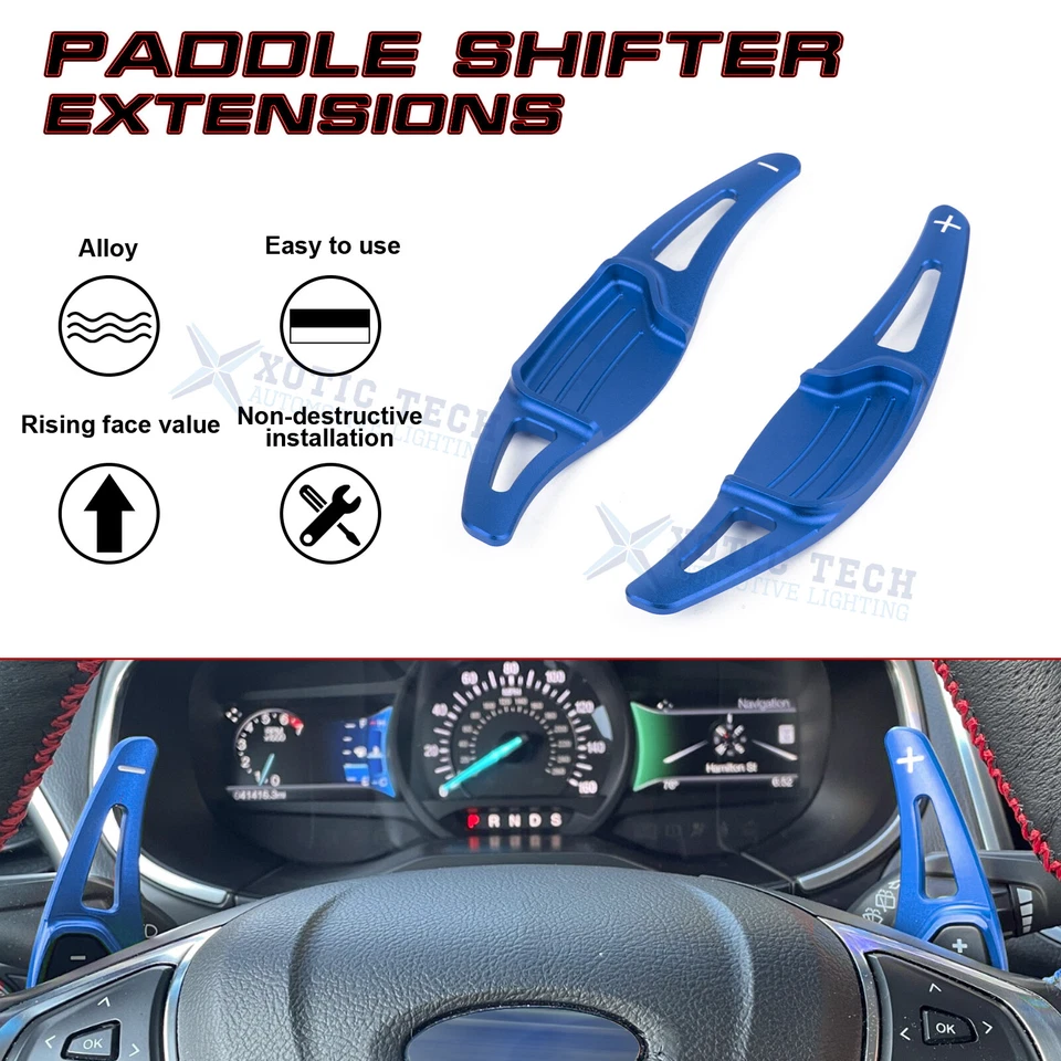 Kit de extensión de palanca de cambios ABS/aleación para Ford Fusion Edge Taurus Lincoln MKX Foto 4 de 4