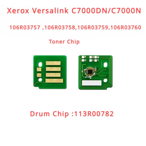 Puce de batterie toner pour Xerox Versalink C7000/C7000DN/C7000N (3757-3760,113R00782) - Photo 1/2