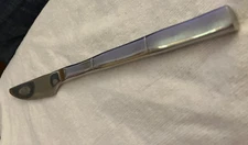 Vintage MCM Exotic Bamboo KOREA Stainless Steel butter knife TWEE