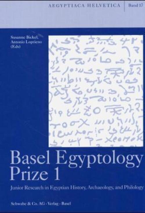 Basel Egyptology Prize 1 | Buch | Deutsch | Aegyptiaca Helvetica