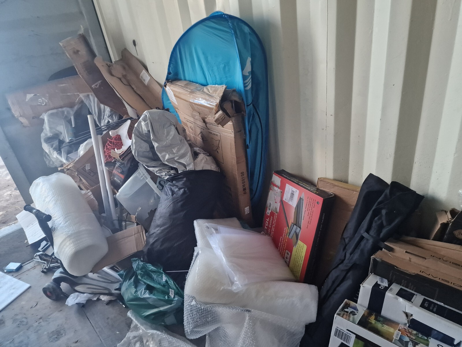 abandoned storage units eBay