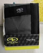 Yoga Bag Fits Most Mats 26 X 6" Polyester Fabric Dark Gray