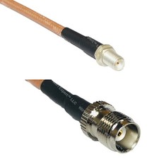 RG400 SMA FEMALE to TNC FEMALE RF Cable FAST-SHIP LOT