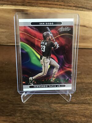 2022 Absolute-Fernando Tatis Jr. Green Extreme Team-San Diego Padres