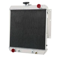 4 Rows Aluminum Radiator For 1966-1974 JEEP DJ5 3.8L 4.2L L6 1969