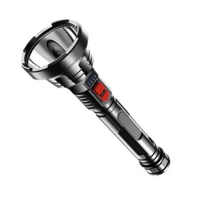 Lampe Torche LED Rechargeable – 3 Modes, étanche, Pour Camping, Jardin, Chasse, Urgence