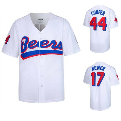 beers baseball jersey