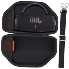 Hard Case for JBL Charge 6/Charge 5 Portable Waterproof Speaker Black Case