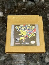 Pokemon Gold Version (Nintendo Game Boy Color, 2000) Authentic  - Needs Battery