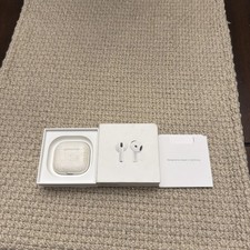 Apple AirPods 4 - MXP63LL/A - Model A3050 WITH case and box White 