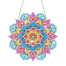 Mandala Diamond Art Kits for Adults Hanging Ornament, DIY Special 12-Mandala