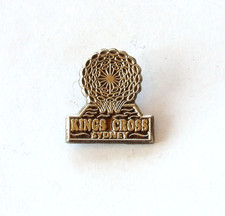 Rare Vintage Kings Cross Sydney NSW Souvenir Lapel Pin Hat Badge