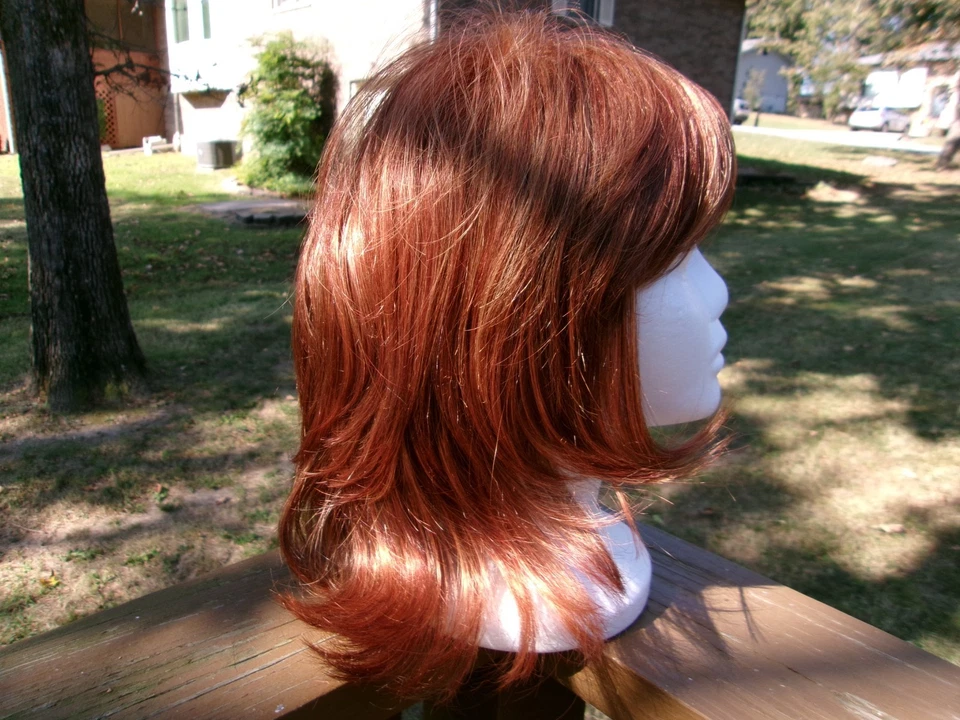 Paula Young Wig Style Chantal- Japan- Auburn Copper Red -Average cap - Image 2 of 4