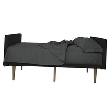 Sleeper Sofa Bed Sheets - 4-Piece Set, Full Size - 8" Full 8" Drop Dark Grey