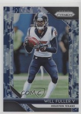2018 Panini Prizm Camo Prizm 19/25 Will Fuller V #124 0a6
