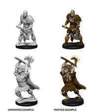 WZK73833 Dungeons  Dragons Unpainted Miniatures: W10 Male Goliath Barbarian