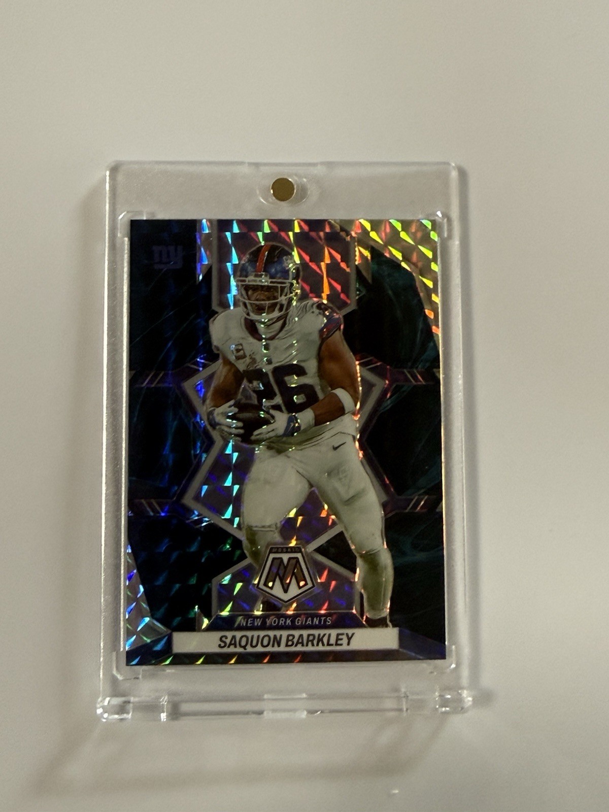 2022 Panini Mosaic Genesis (case Hit) Saquon Barkley #146