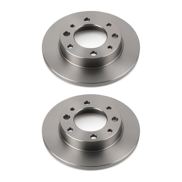 2 Bremsscheiben Hinten Voll Ø 105,6 Mm 10,5 Mm Valeo FüR U.A. Ssangyong Korando-image