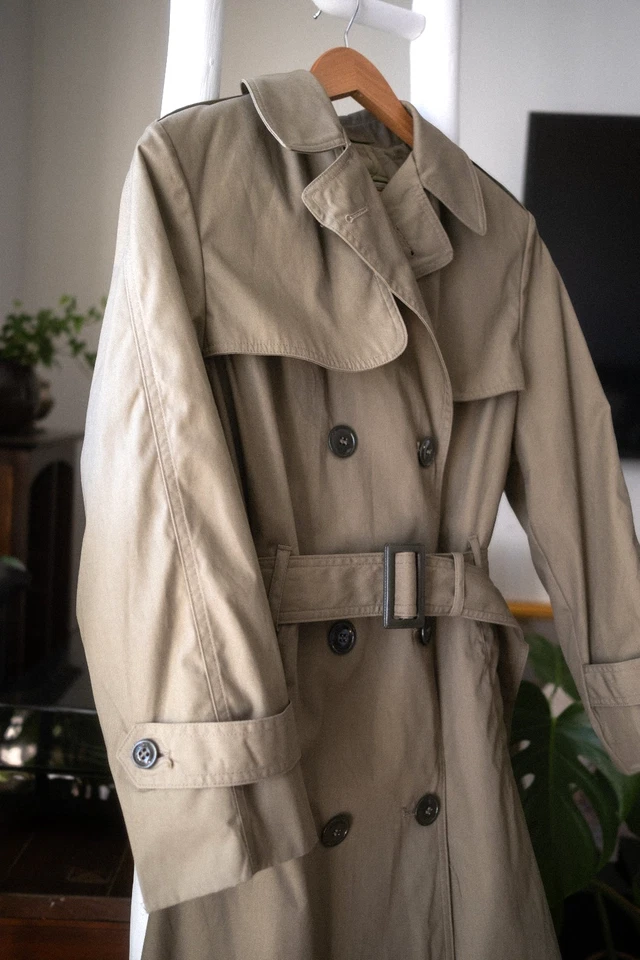 Gabardina vintage 1999 militar de EE. UU. para todo clima colección DSCP Valor Foto 2 de 4