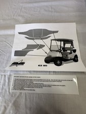 Golf Cart Graphics Decals Stickers for E-Z-GO TXT 1994-2013 Geometrik U K