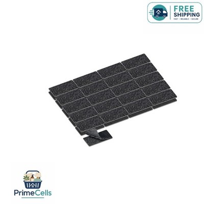 Versatile 1x2 Inch Nylon Hook and Loop Strips - Ideal for Home, Office & Crafts