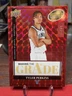 2025 Upper Deck World of Sports Making The Grade Red Tyler Perkins RC MTG-TP /99