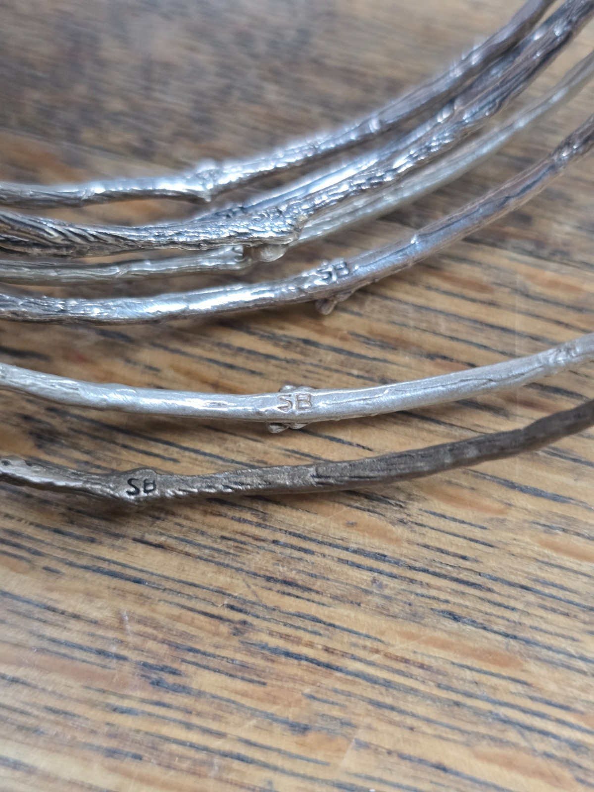 🎀 Sara Blaine 7 Stackable Branch Cuff Bracelets … - image 6