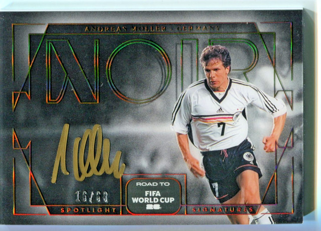 2025-26 Noir Road To FIFA World Cup Andreas Moller Spotlight Gold Auto 16/60