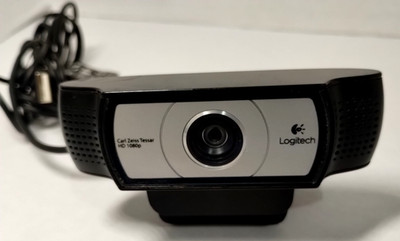 Logitech Carl Zeiss Tessar HD 1080p USB Webcam V-U0031 Tested Working