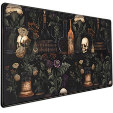 Dark Theme 35.4 x 15.7 in Laptop Mouse Pad Desk Mat Anime Gaming Keyboard Mat