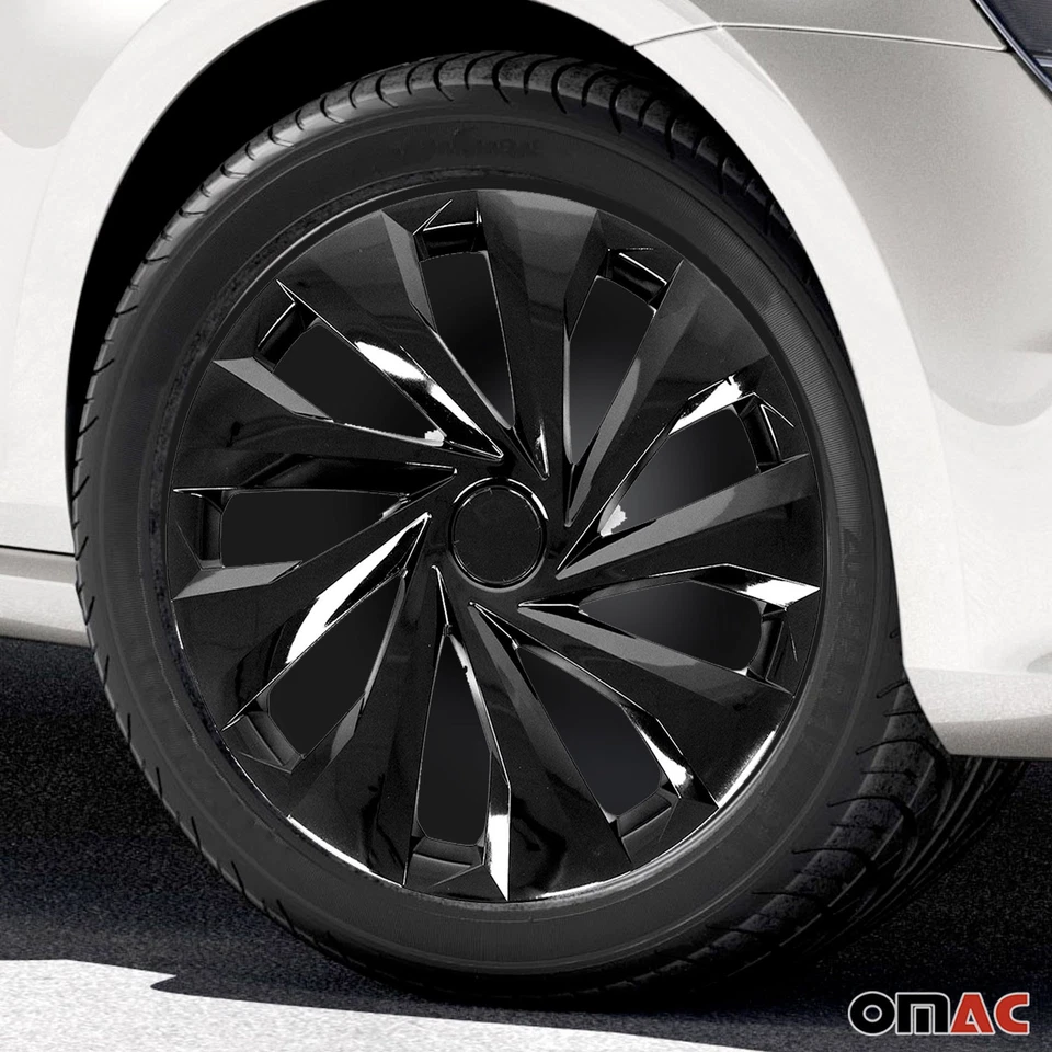 15 Inch Wheel Rim Covers Hubcaps for Lexus Black Gloss - Image 2 of 4