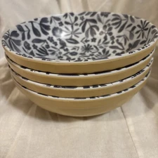 Artisan De Luxe Melamine Dinner Salad Bowls or Plates for Home Set of 4/8”