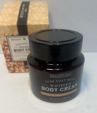 BEEKMAN 1802 GOAT Milk Whipped Body Cream-Honey  Orange Blossom 8 Oz NEW