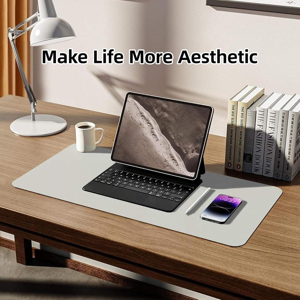 Oversized Computer Mouse Pad, Large Desk Mat for Office, REVERSIBLE ...