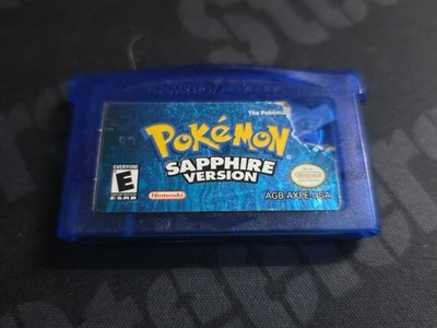 Pokemon Sapphire Version for Nintendo Game Boy Advance AUTHENTIC
