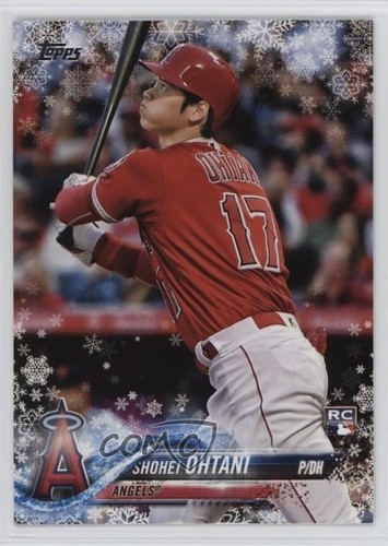 2018 Topps Holiday WalMart Mega Box Shohei Ohtani #HMW17 Rookie RC 10vw