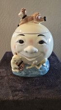 Vintage Treasure Craft Cow Jumped Over the Moon Cookie Jar