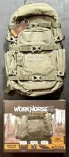 Tethrd Grit Saddle Kit XL Workhorse Backpack Combo Package New