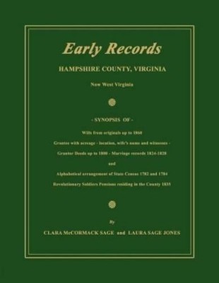 Clara McCormack Early Records, Hampshire County, Virgi (Taschenbuch) (US IMPORT)