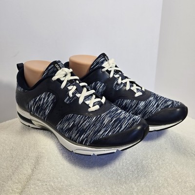 ABEO Women's SMARTsystem Smart 3440 Walking Sneakers Blue White Size 9.5 Comfort