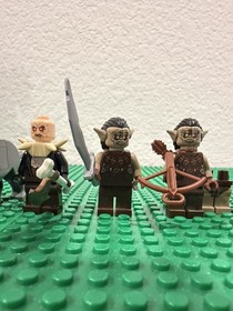 LEGO The Hobbit Lot  Barrel Escape Elf Army Attack of the Wargs 79004 79002 used