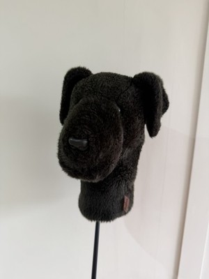 Daphne's Golf Headcover Black Lab Dog Lined Golfschläger Cover