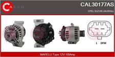 Casco CAL30177AS GENERATORE ALTERNATORE per OPEL SUZUKI