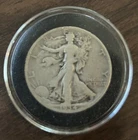 1934-S Walking Liberty Silver Half Dollar, Good Condition